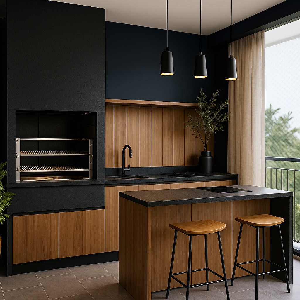 Área gourmet planejada